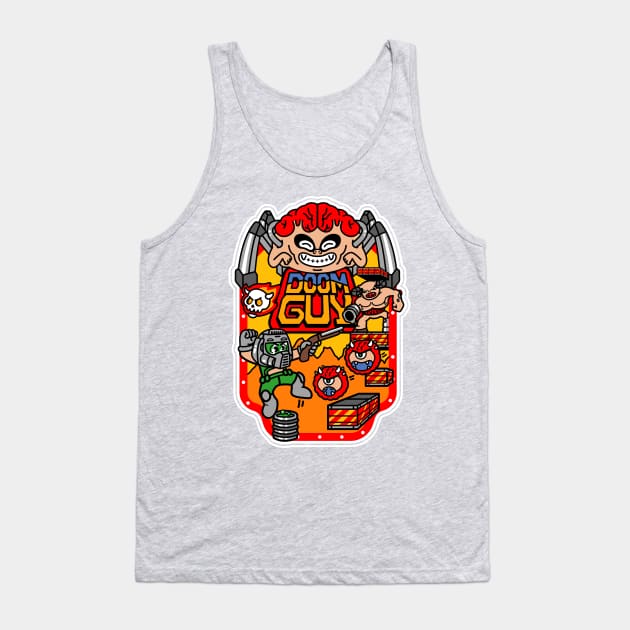 MegaDoom Tank Top by demonigote